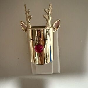 Gold Reindeer Wall Plug Cover